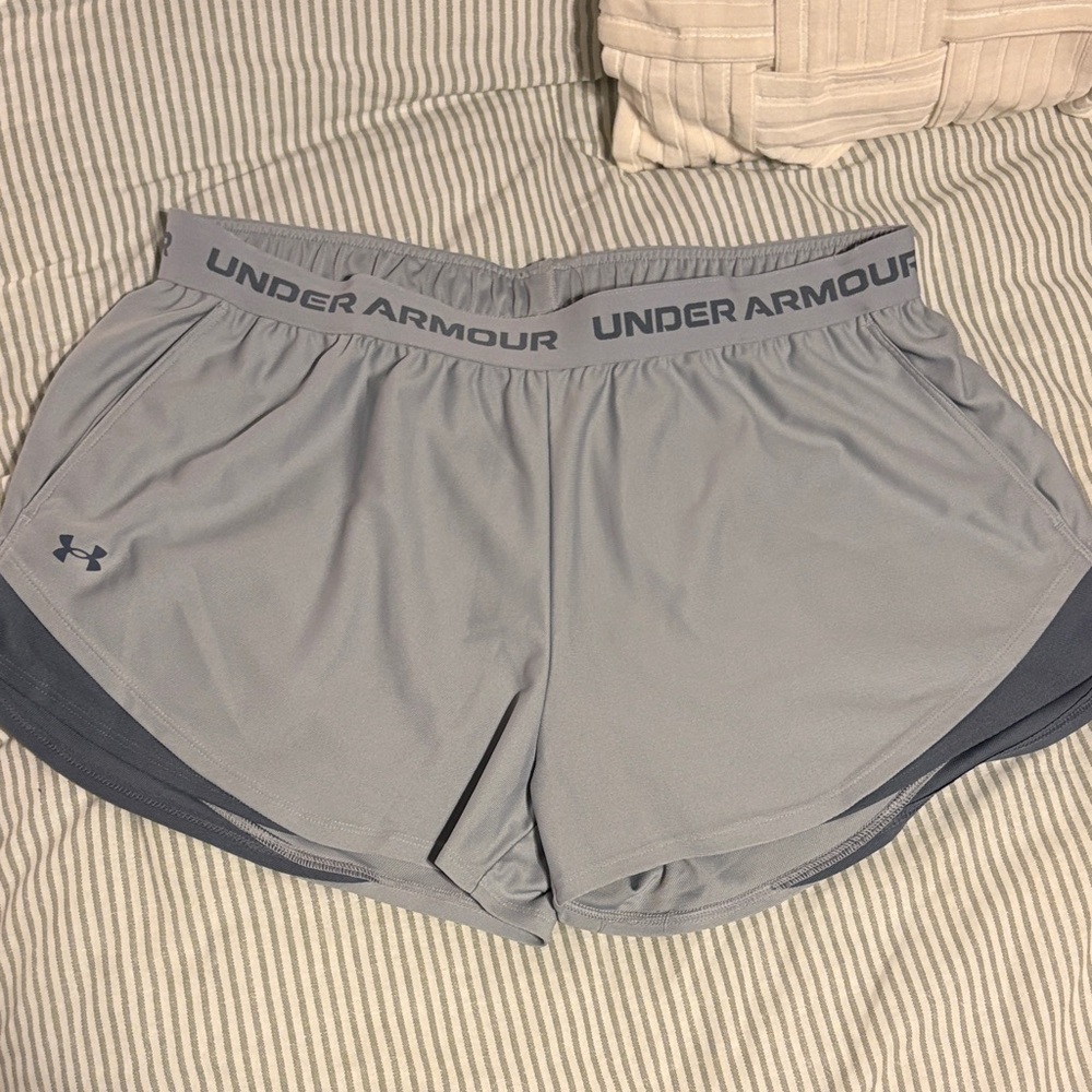 Under Armour Women's Athletic Gray Shorts